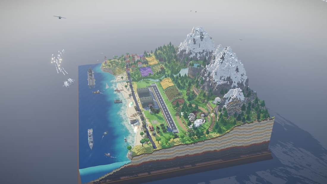Voxel diorama built by Claude Opus 5.5